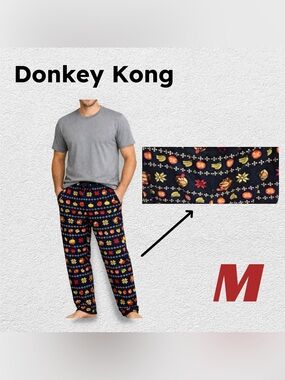 🇺🇸👍GUC DONKEY KONG | M | Pyjama bottom perfect drawstrings waist